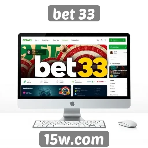 Interface de usuário do site bet 33 avaliada
